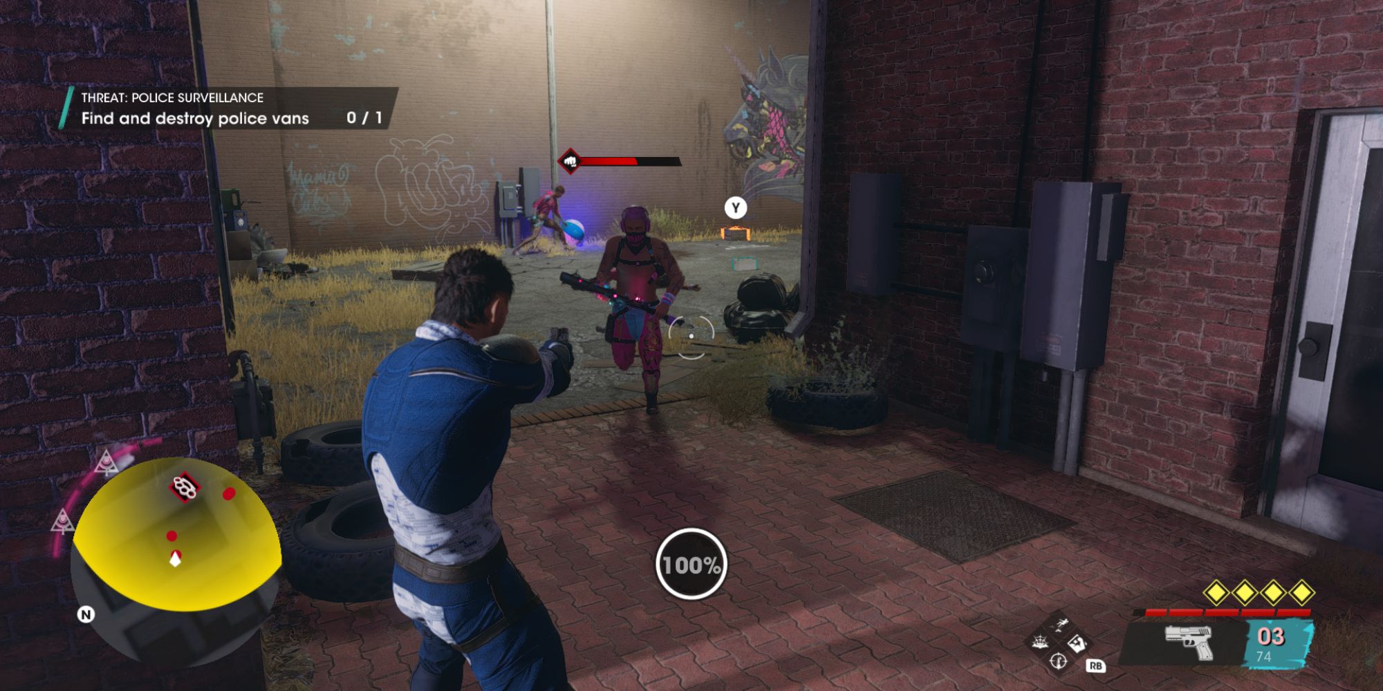 Saints Row Screenshot Of Quickshot Opportunity