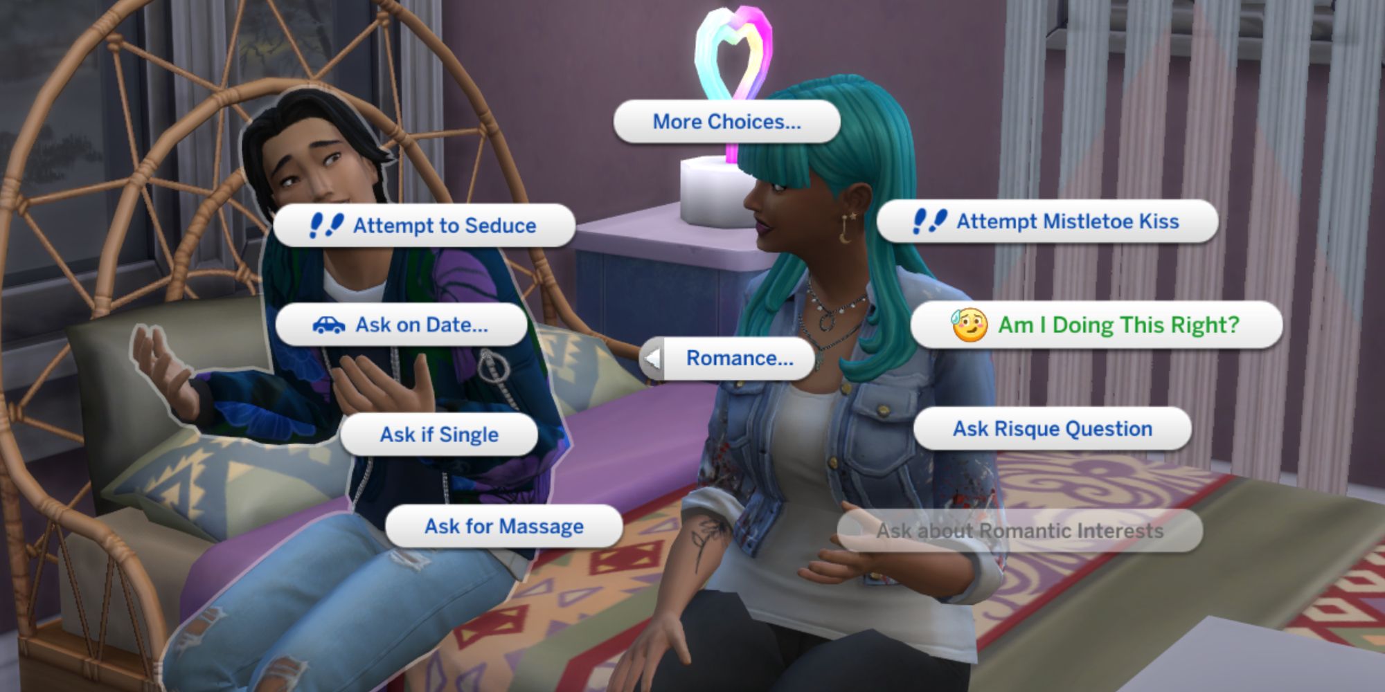 Sims 4 - Socially Awkward Sim asking Am I Doing This Right