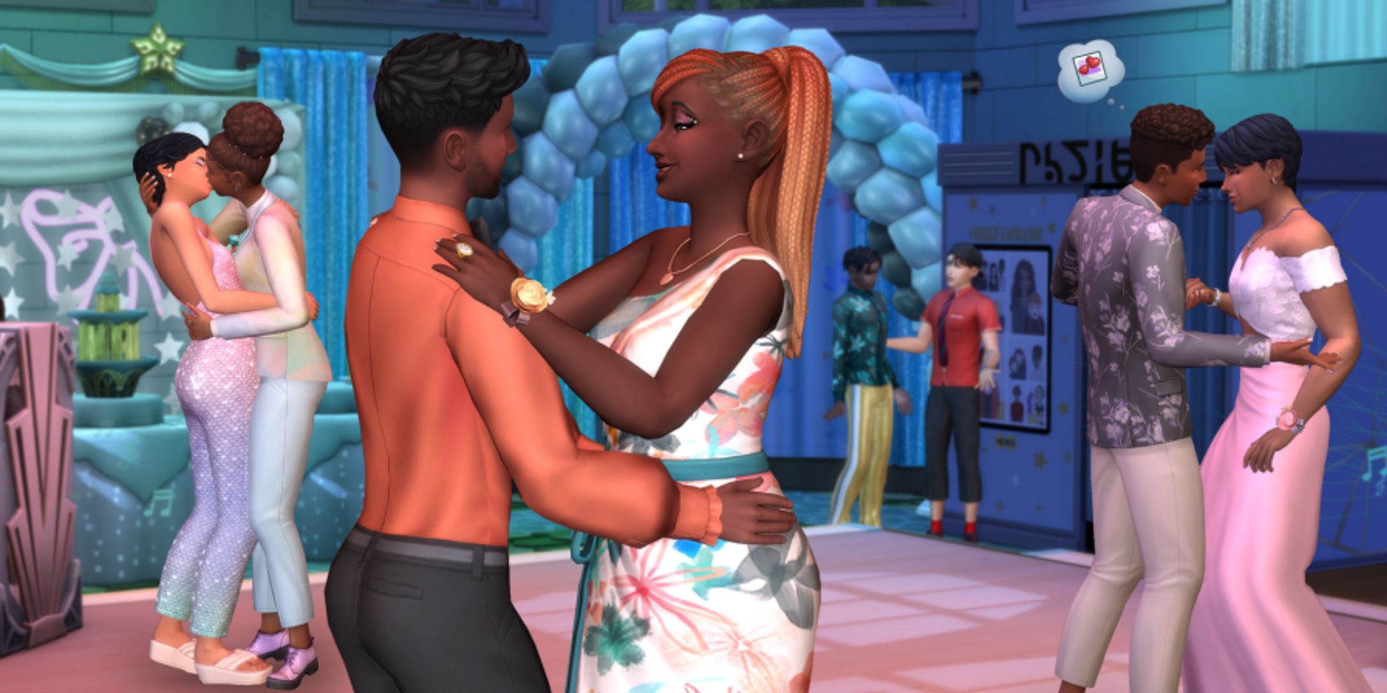 Sims 4 High School Years - Promotional Image of Prom