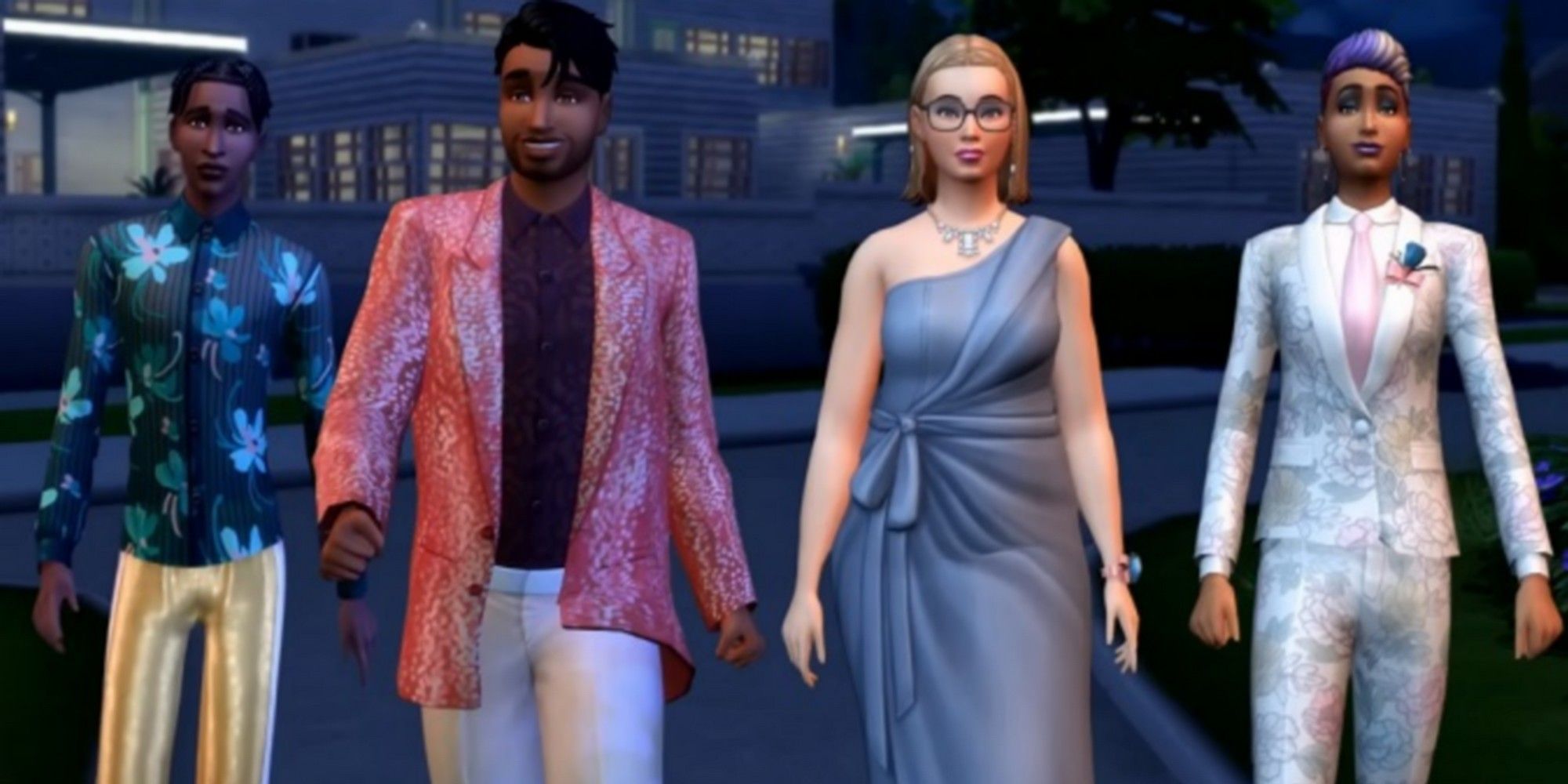 Sims 4 High School Years Prom Fashion Dresses Suits Mollie Ash Event Copperdale