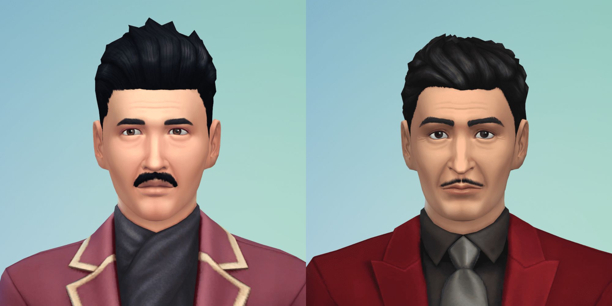 Sims 4 Moritmer Goth Before & After Update