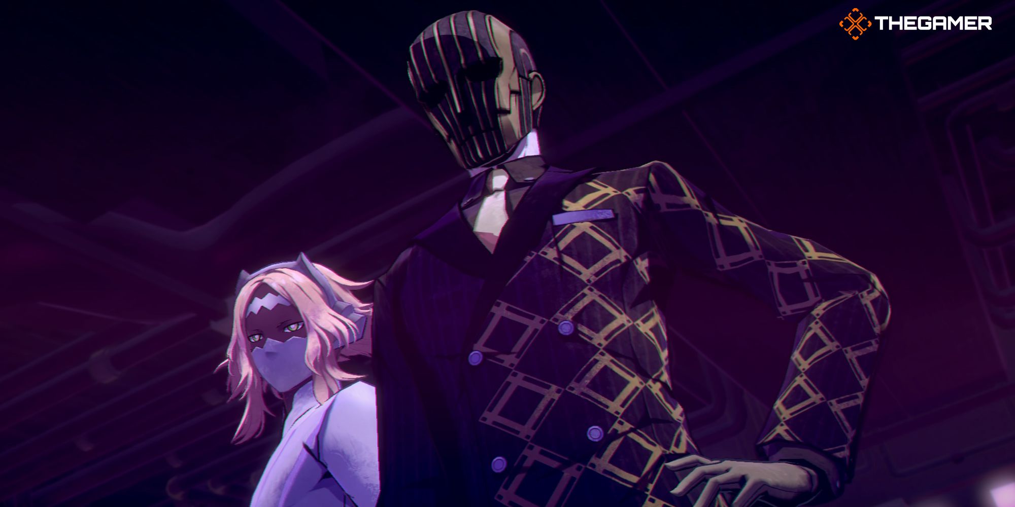 Soul Hackers 2 Iron Mask and Zenon