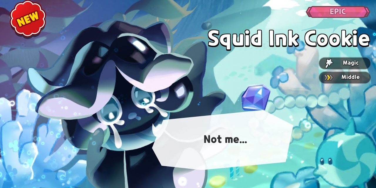 Squid Ink Cookie In Cookie Run Kingdom