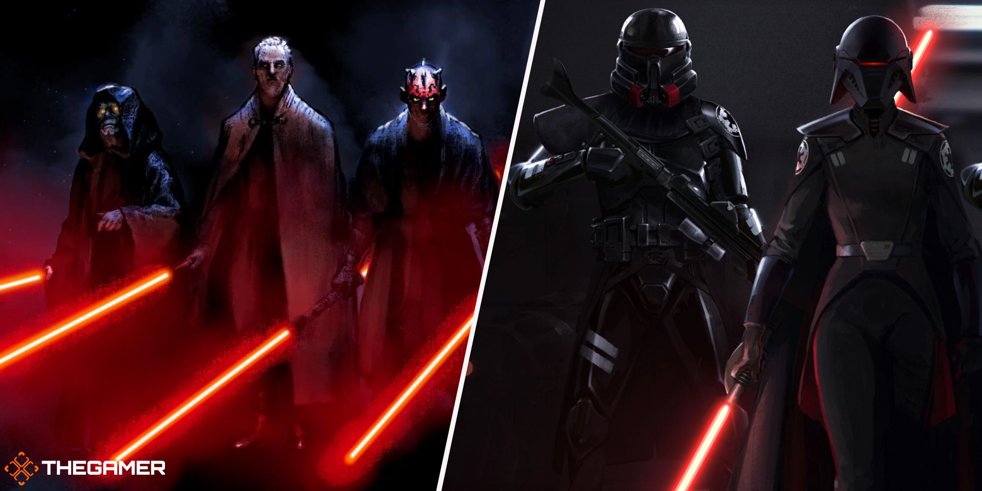 Star Wars - various sith fighters