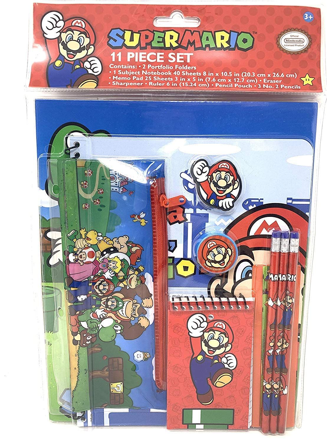 Suepr Mario Stationery Set