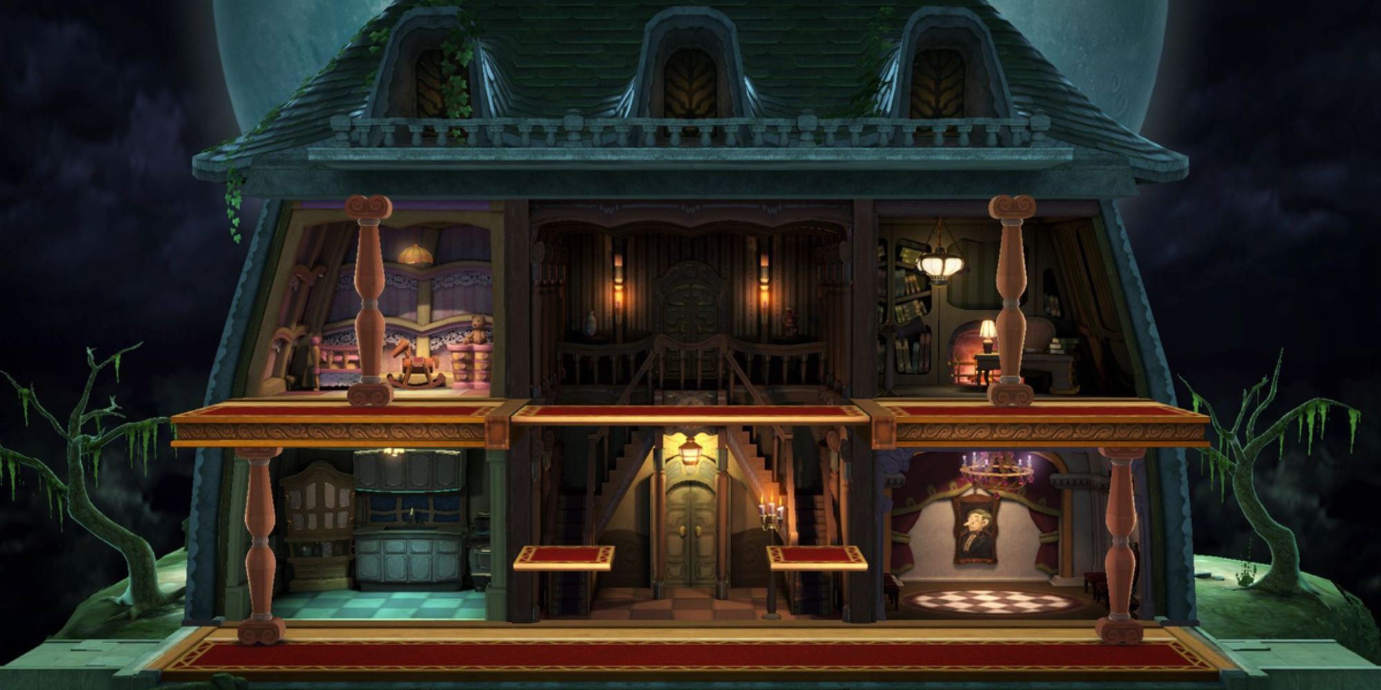 Super Smash Bros Ultimate Luigi's Mansion