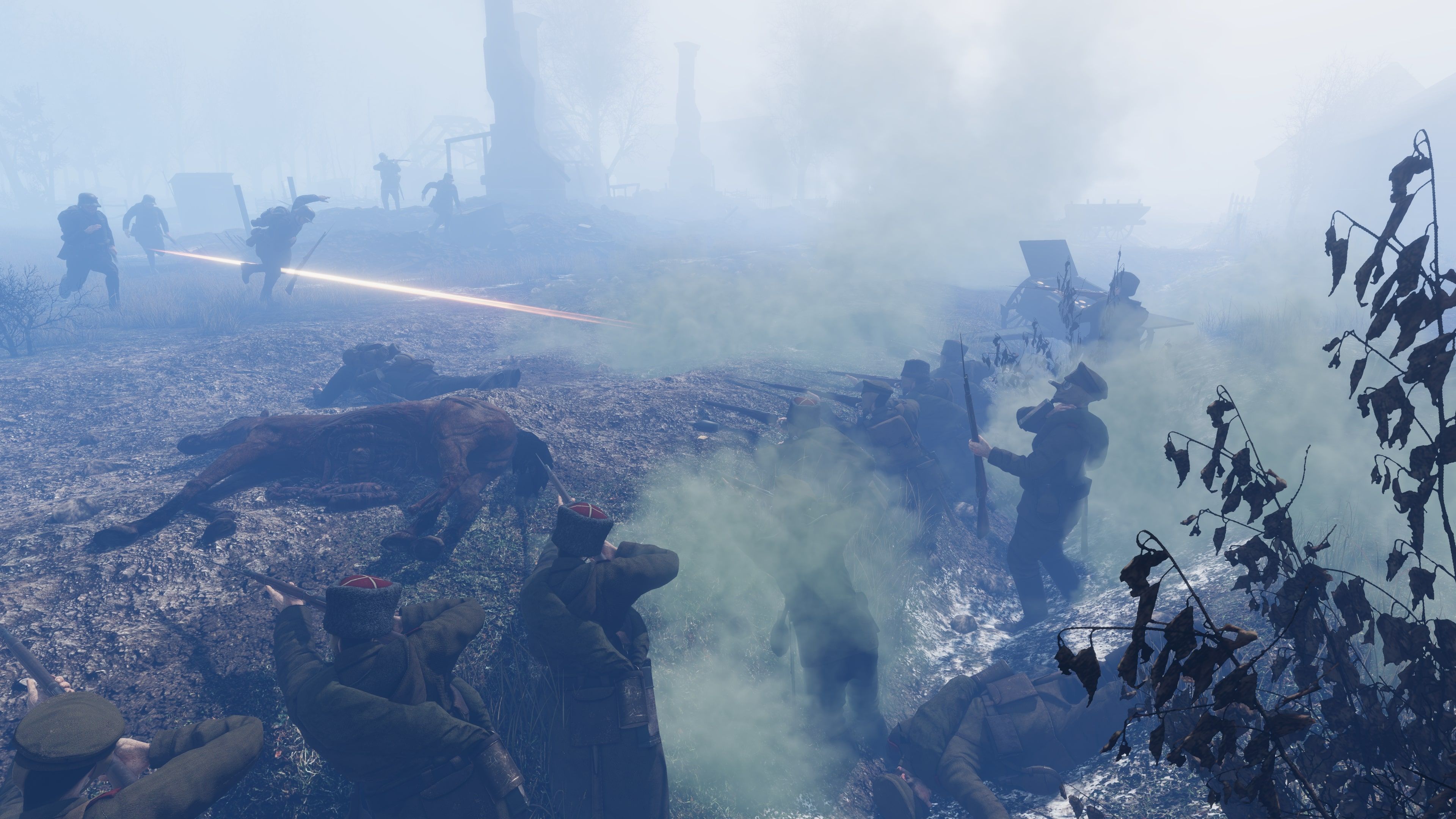 Tannenberg Holding The Front Line Through A Gas Attack (Press Release 02)