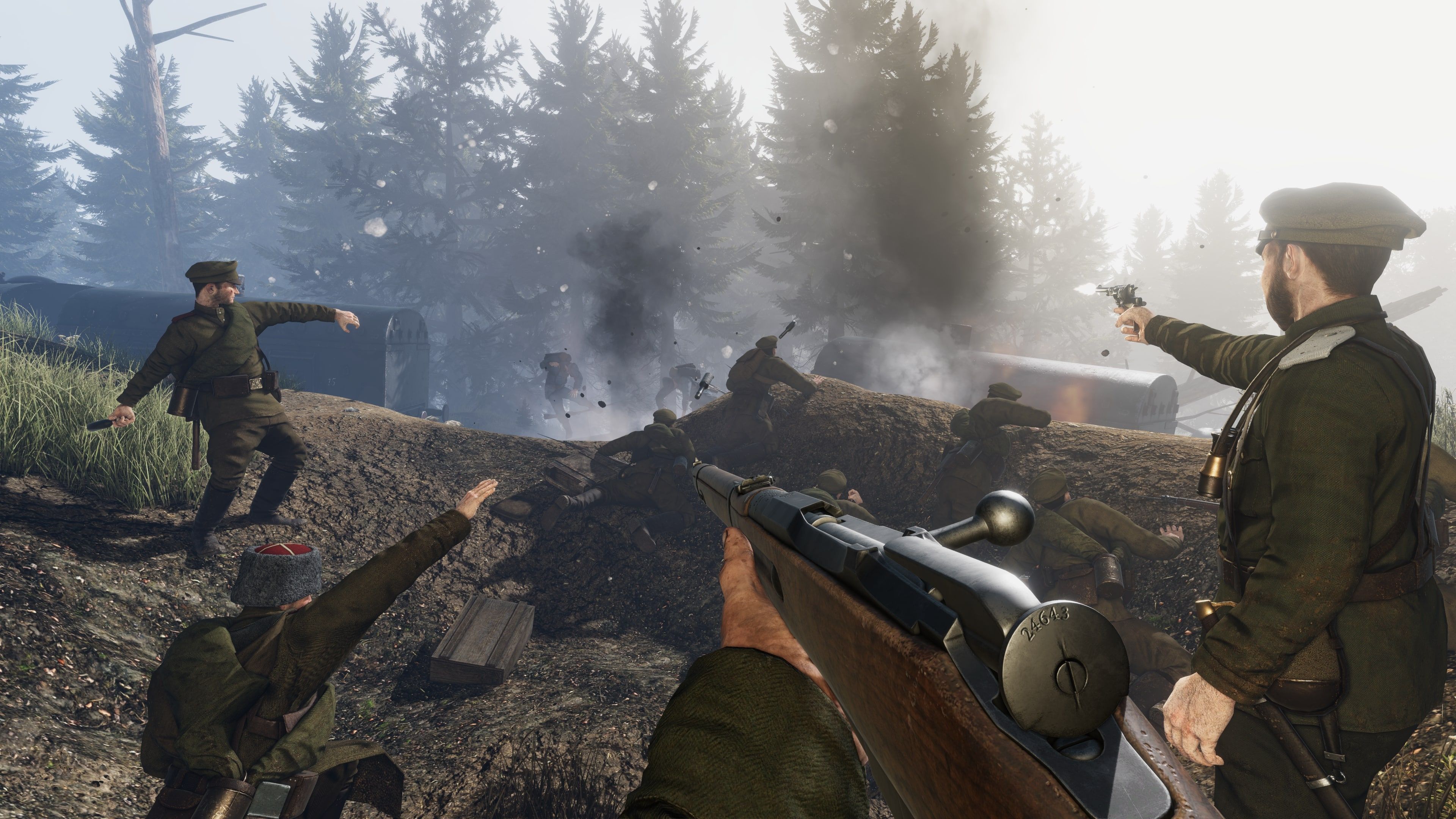 Tannenberg Sqaud Attacks Using Different Abilities (Press Release 03)