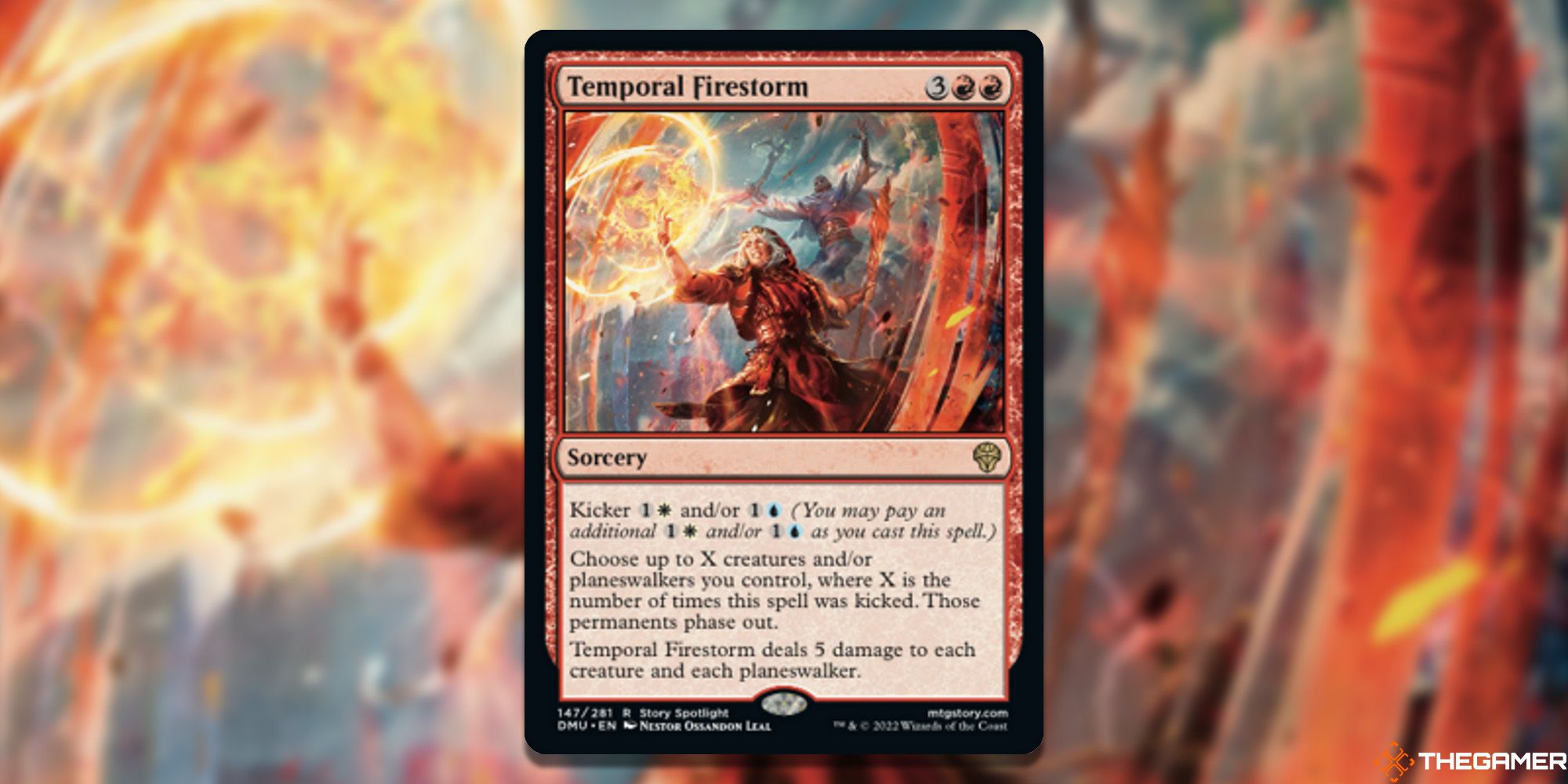 Temporal Firestorm MTG card