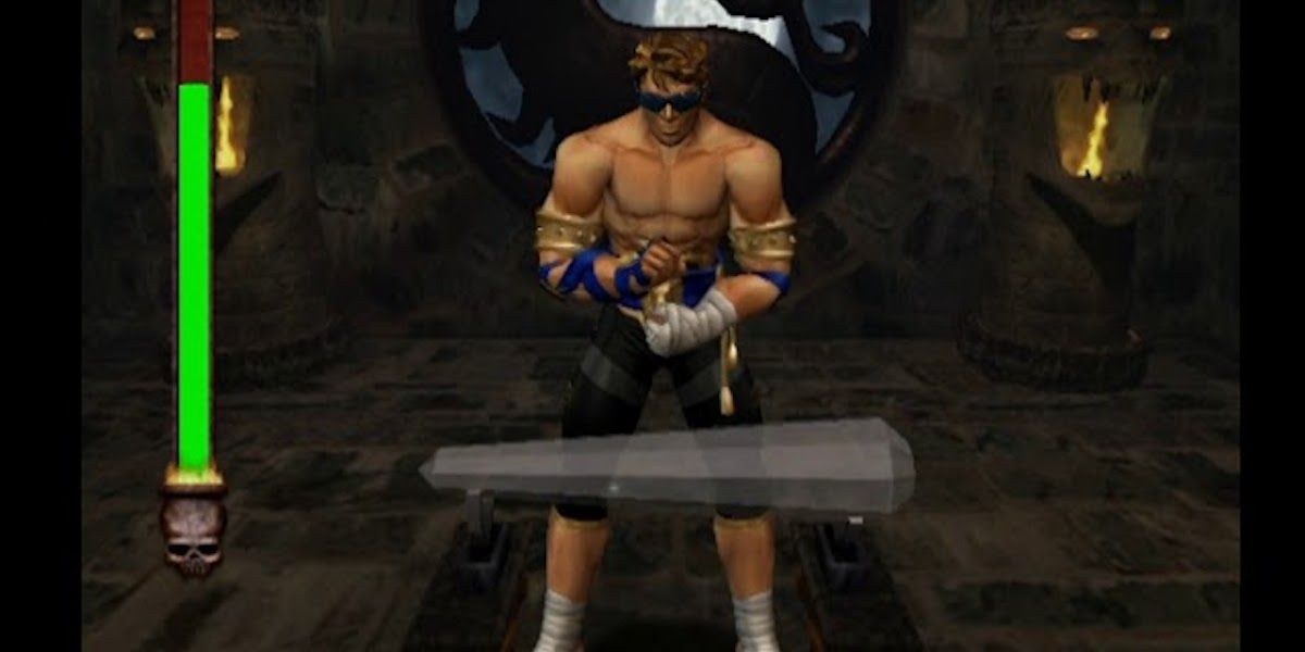 Test your might johnny cage in Mortal Kombat