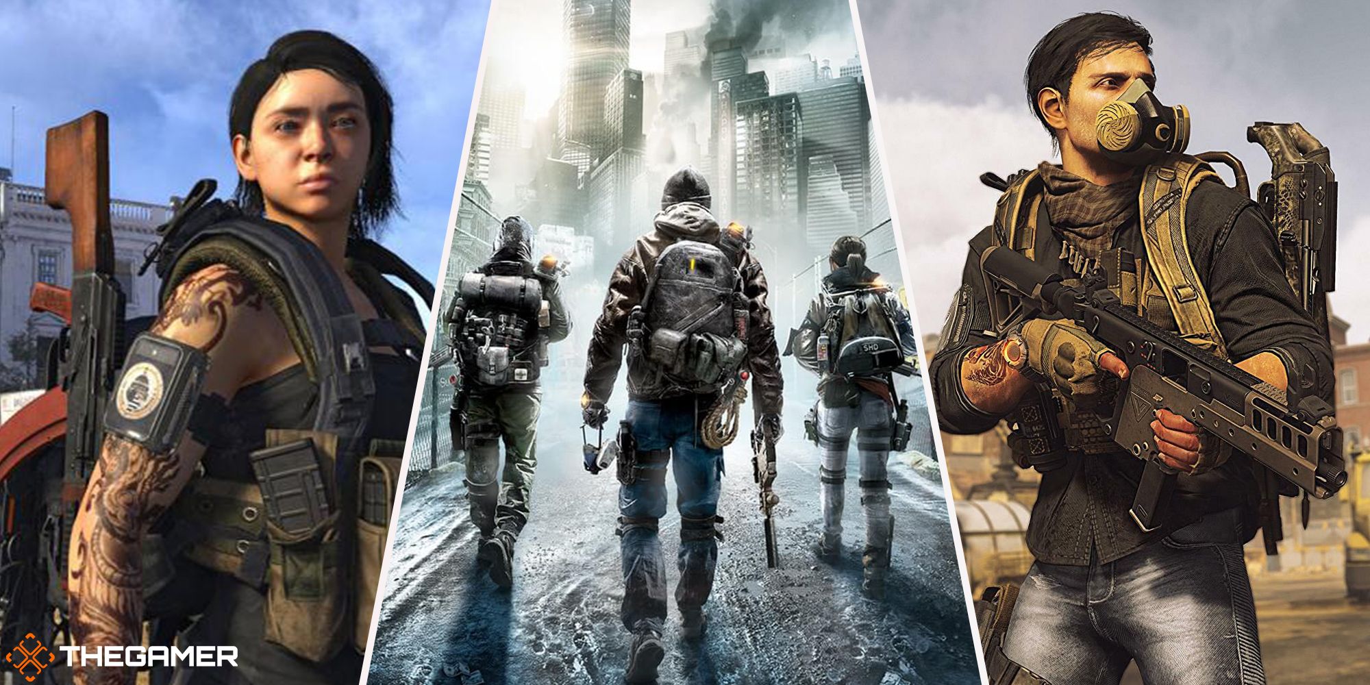 The Division 2 - armed player characters