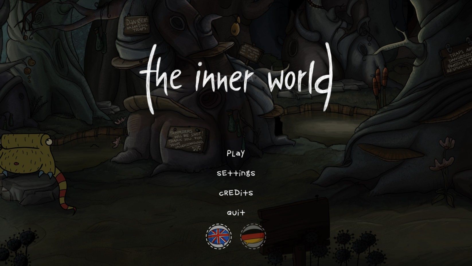 The Inner World Main Menu
