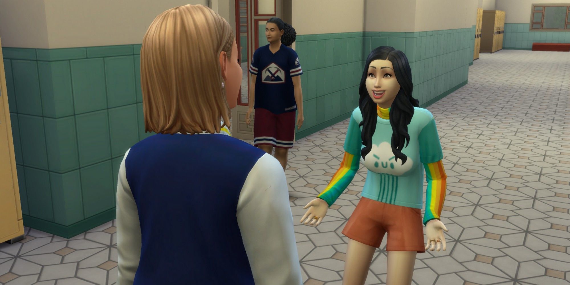 The Sims 4 Depop Create A Sim High School Stories Furrylittlepeach Rainbow