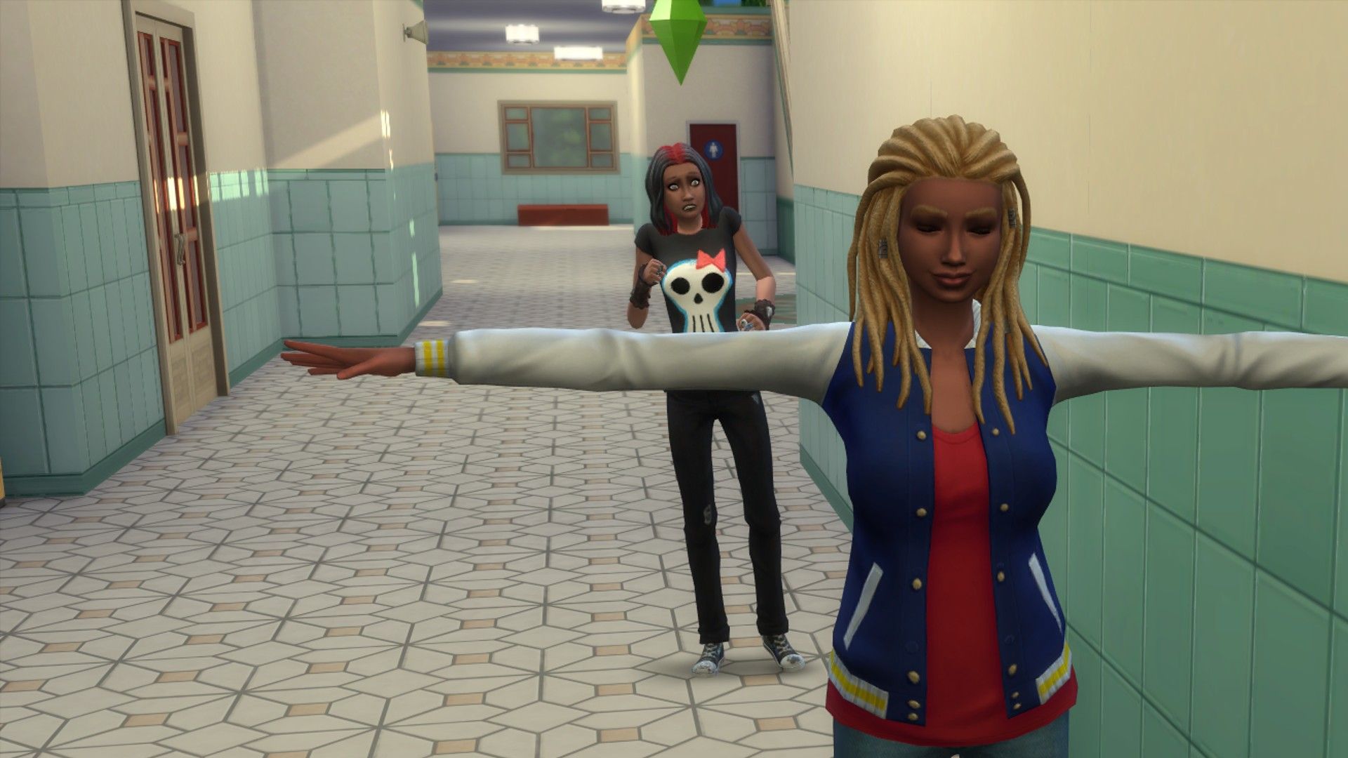 T Posing in Sims 4