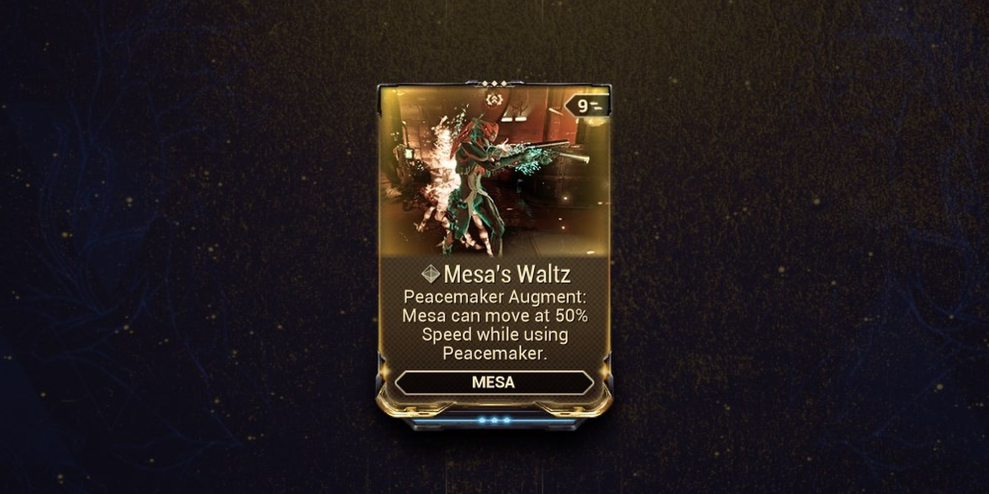 Warframe Mesa Mesa's Waltz Augment