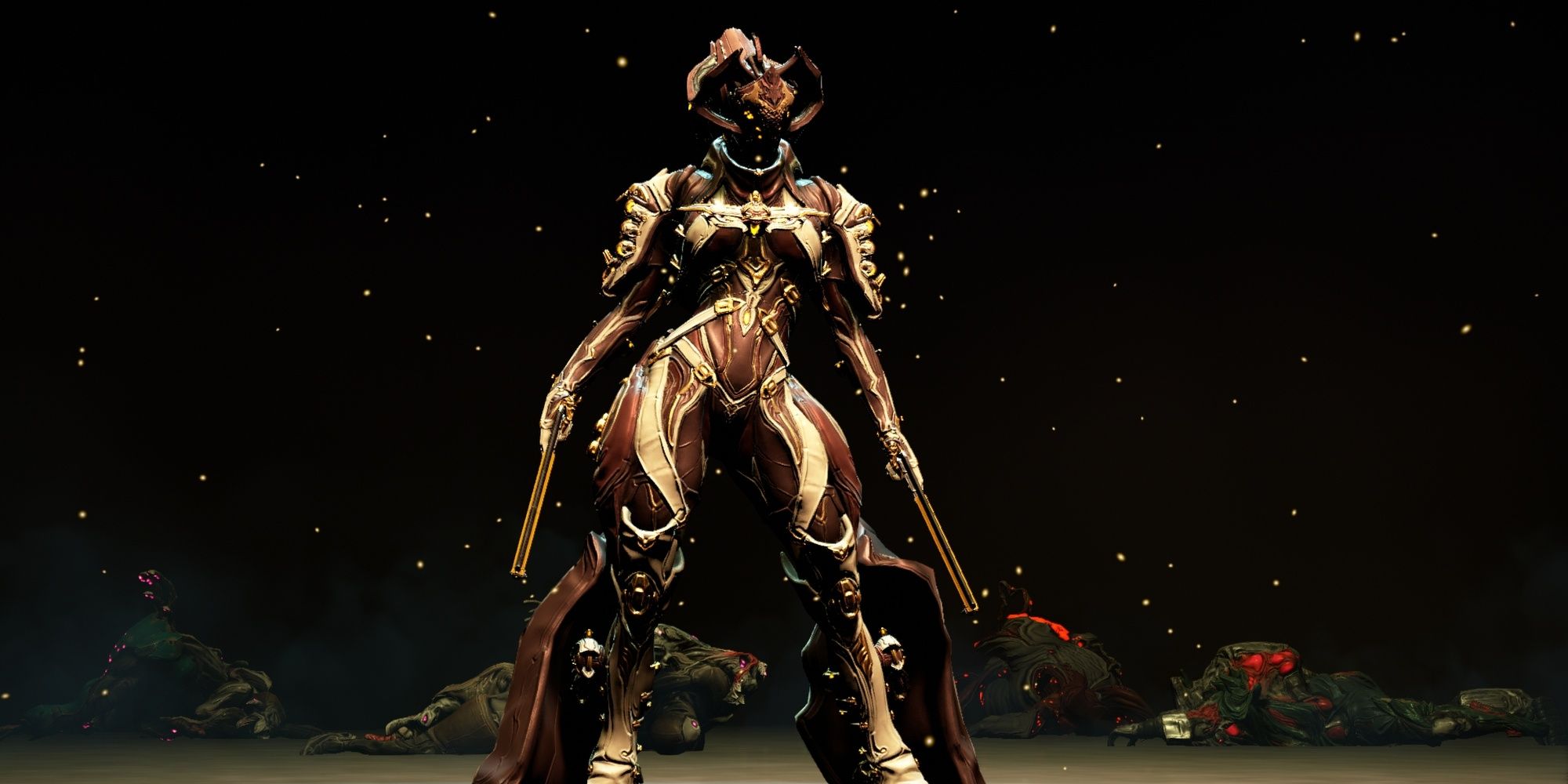 Mesa Prime kinda looked like chariot requiem so I made this low effort  cosplay! : r/Warframe