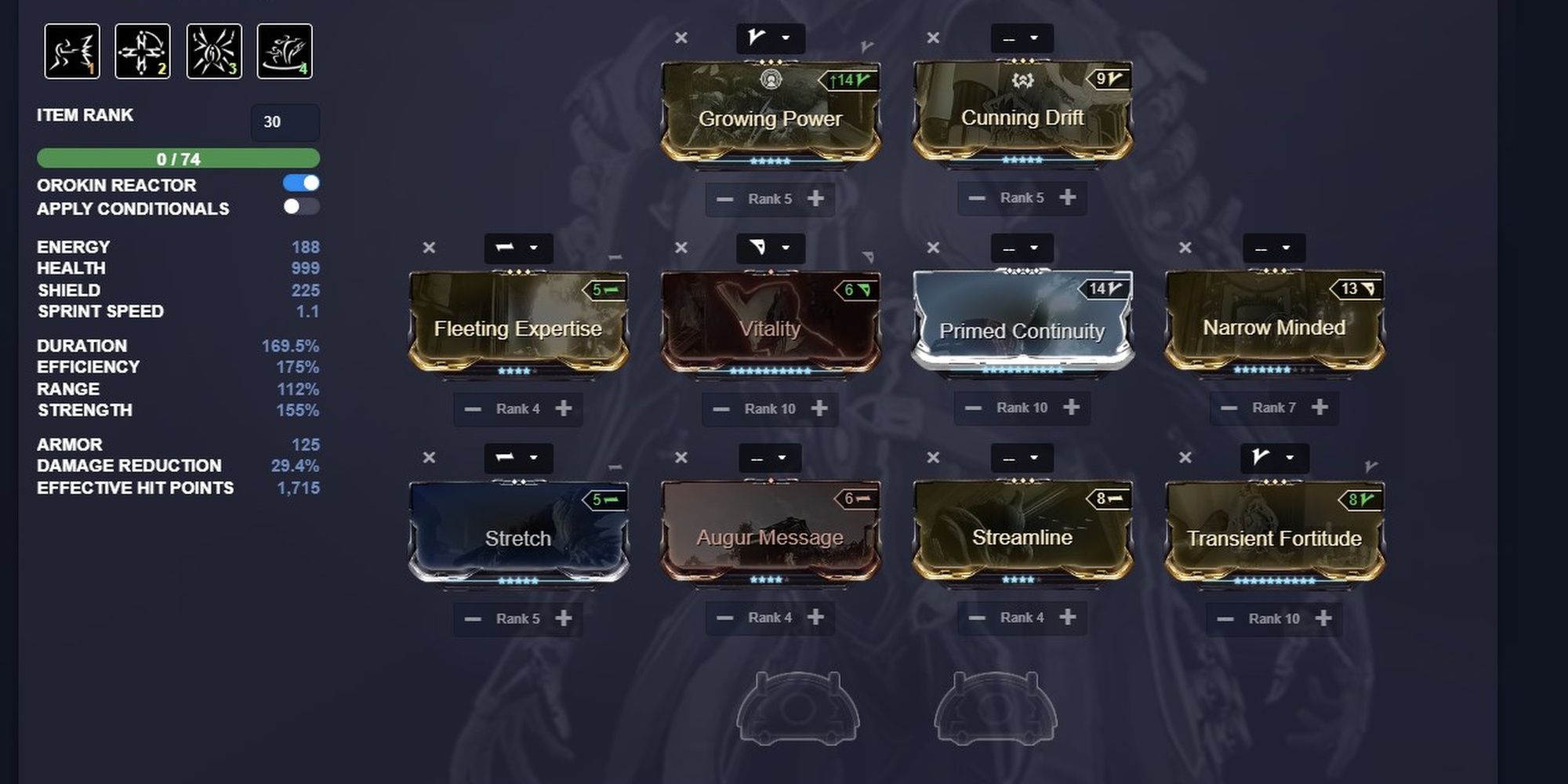 Warframe Mesa Starter Build