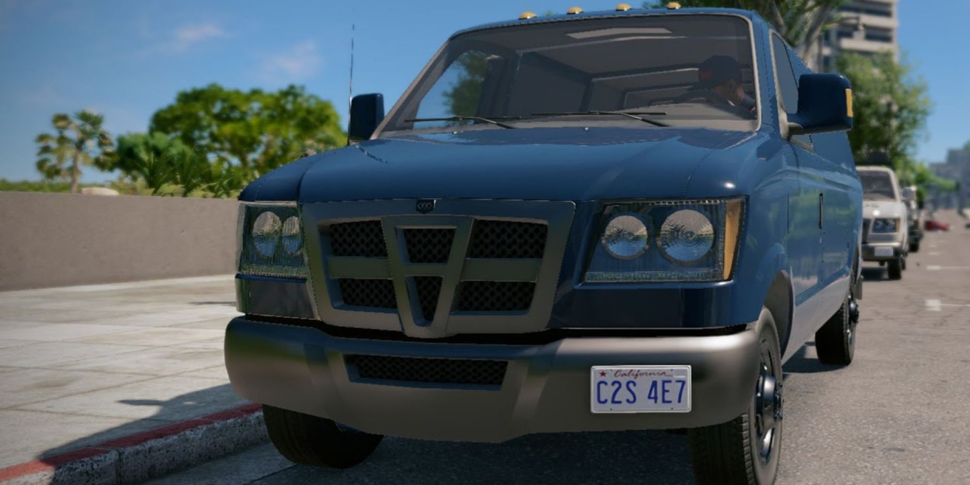 A close-up of a Landrock Van 2500 from Watch Dogs 2