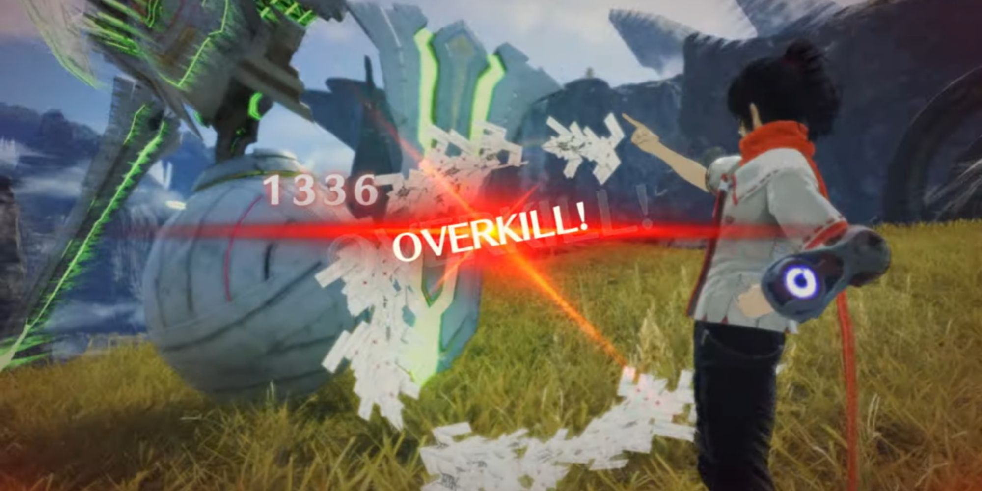 Getting an Overkill during a Chain Attack in Xenoblade Chronicles 3