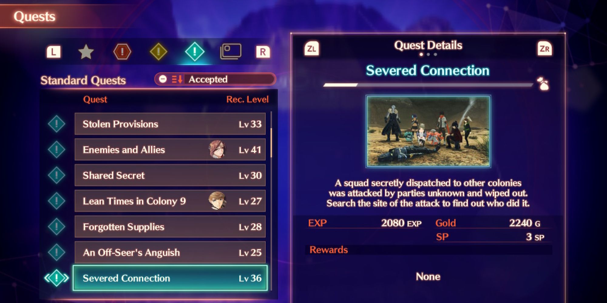 A Colony Quest in Xenoblade Chronicles 3