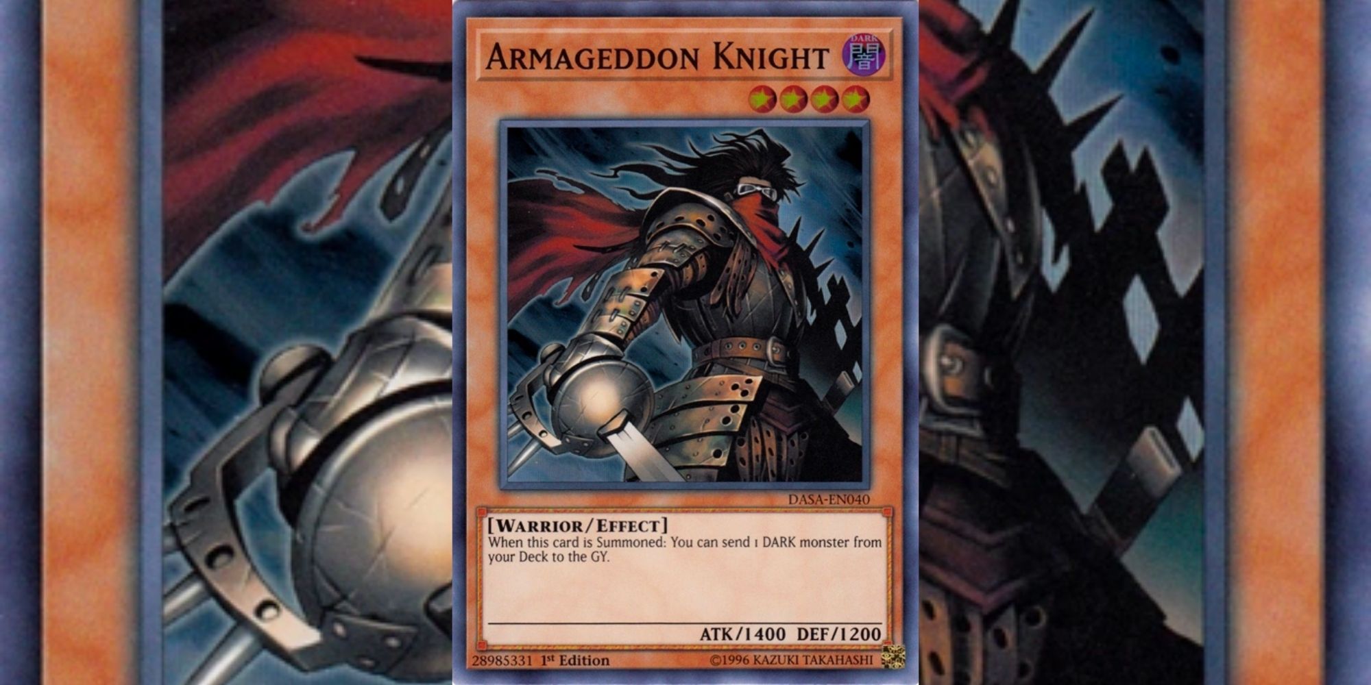 Armageddon Knight card in Yu-Gi-Oh! 