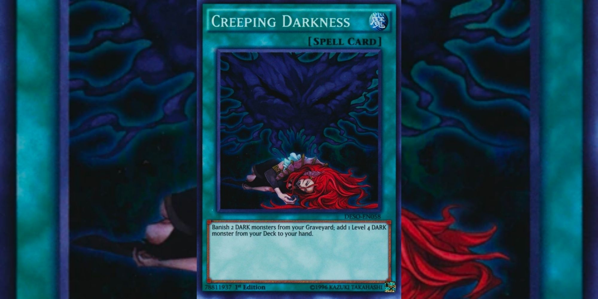 Creeping Darkness card in Yu-Gi-Oh! 