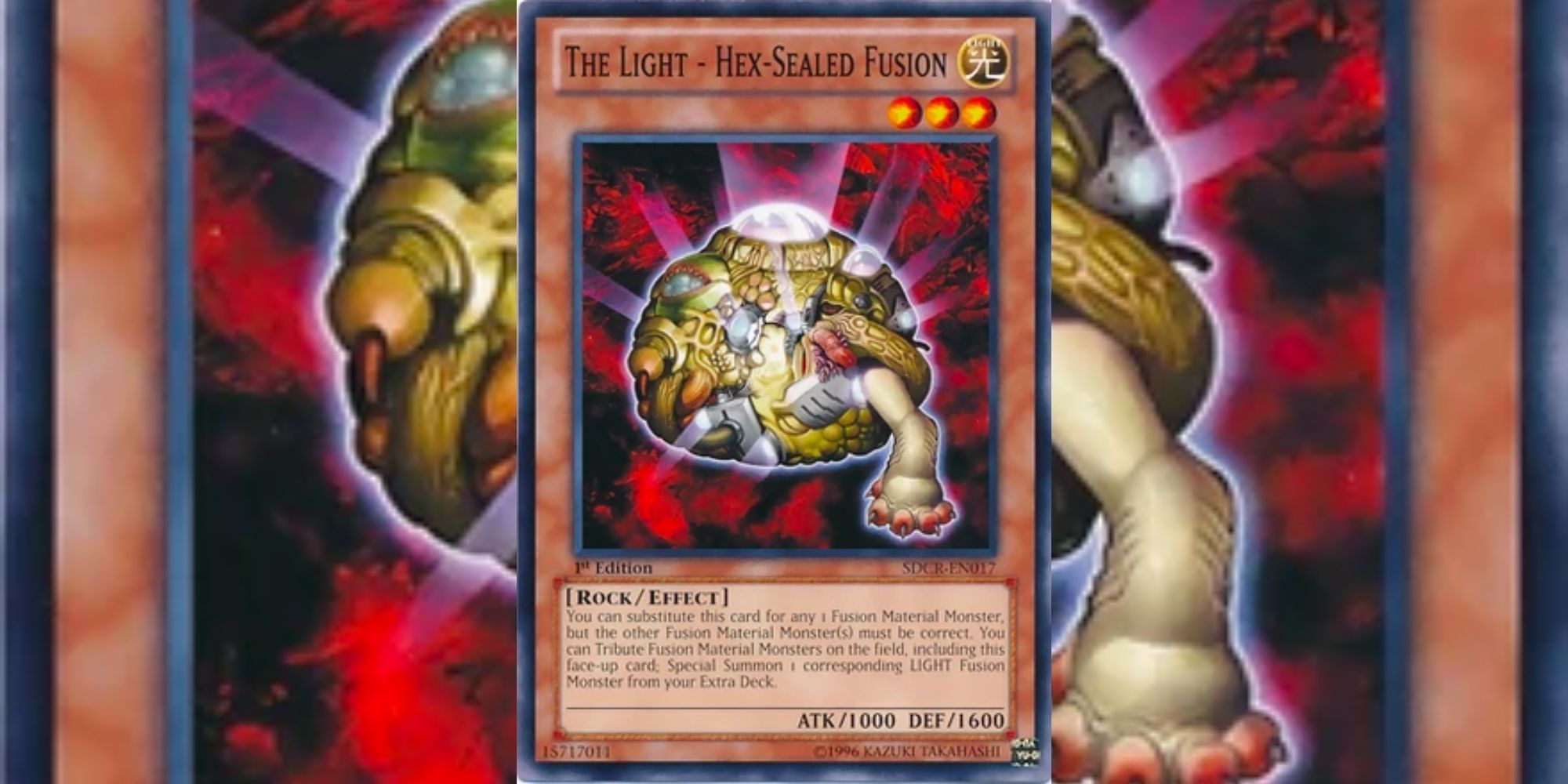 The Light - Hex-Sealed Fusion card in Yu-Gi-Oh!