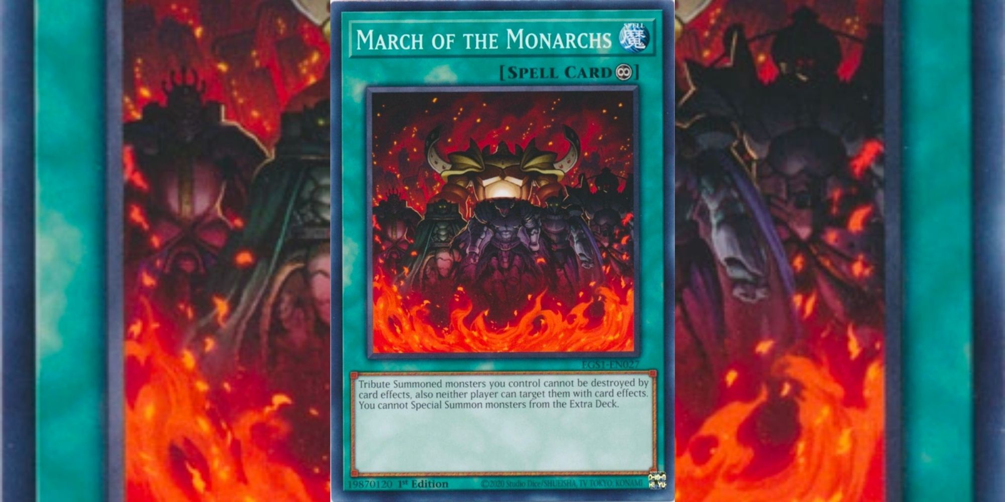 March of the Monarchs card in Yu-Gi-Oh!