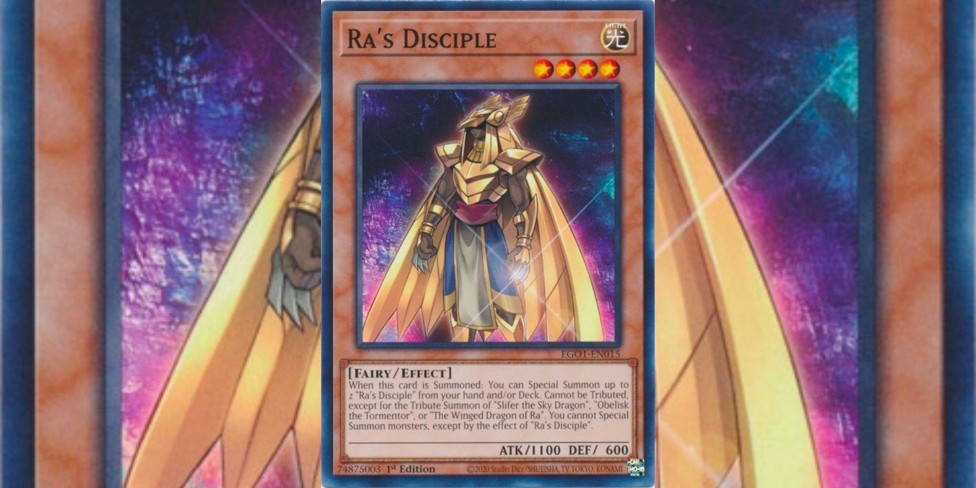 Ra's Disciple card in Yu-Gi-Oh!