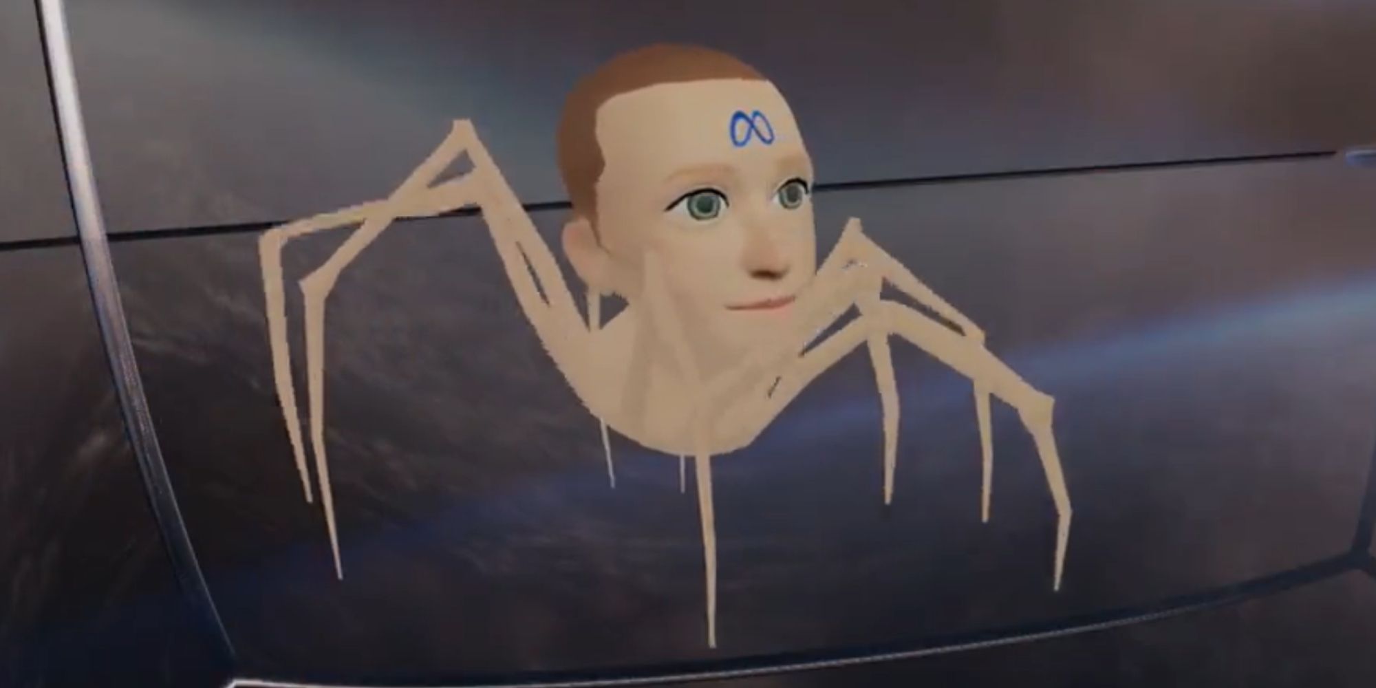 Zuckerberg spider monster