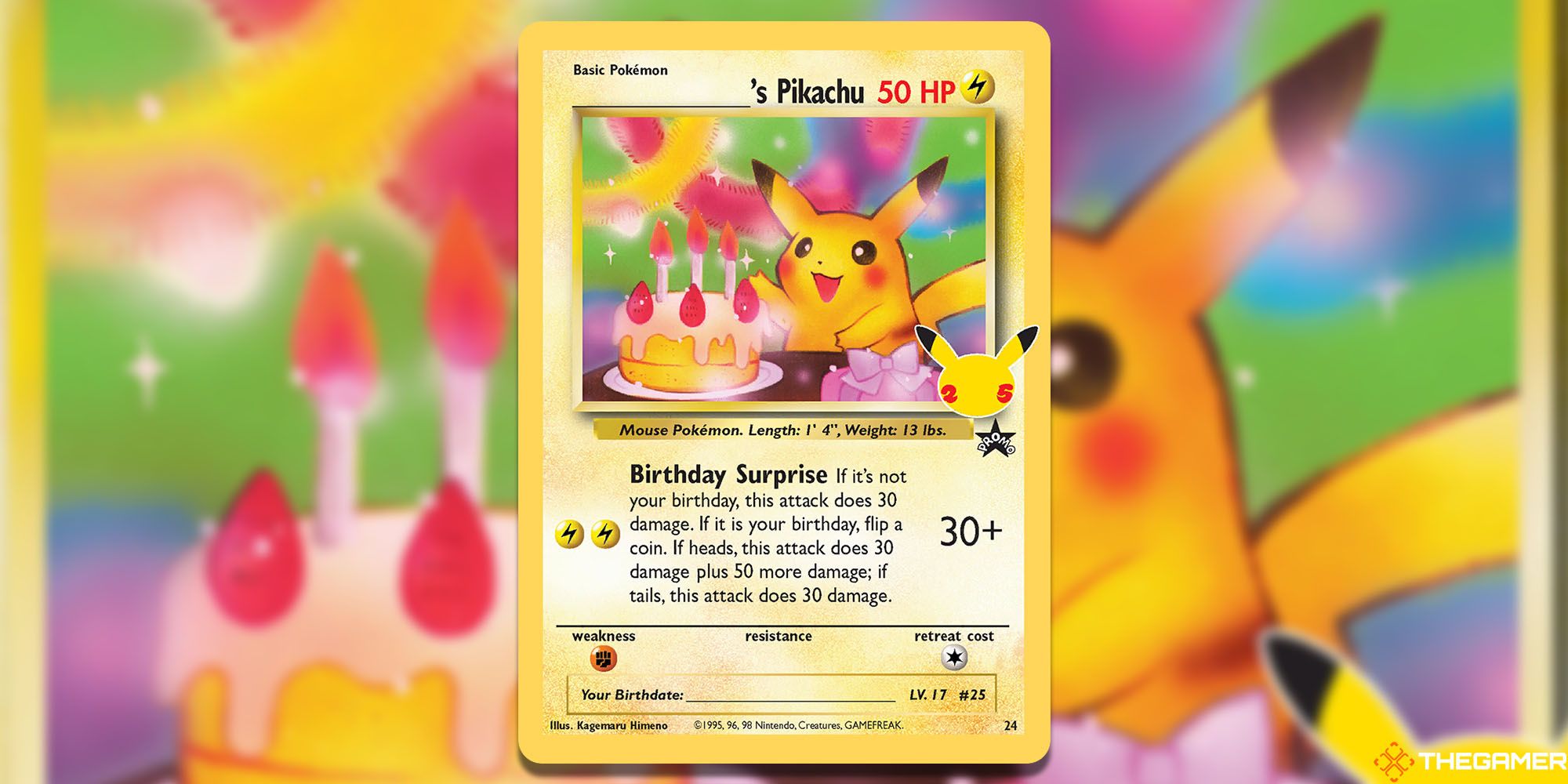 ____'s Pikachu (Celebrations #24)