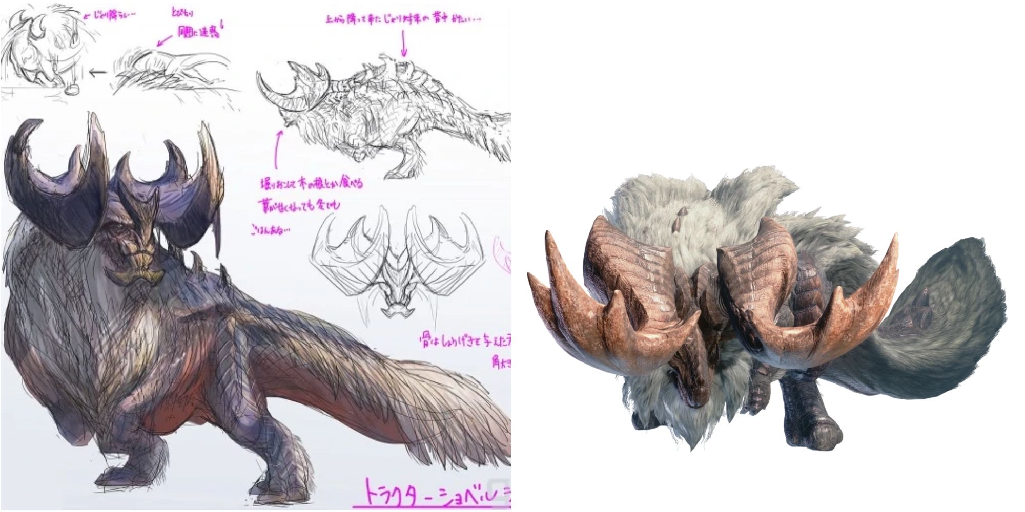 Monsters That Were Absent In Monster Hunter Stories   Banbaro Art And Render 