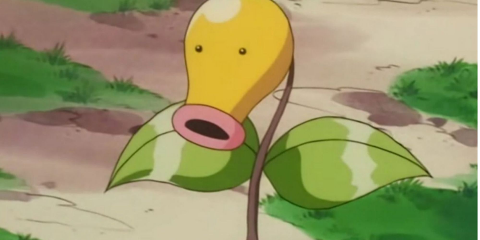 bellsprout pokemon standing on path