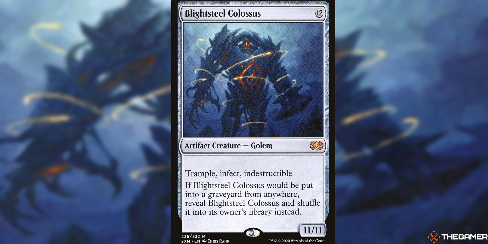 blightsteel colossus full card and art background