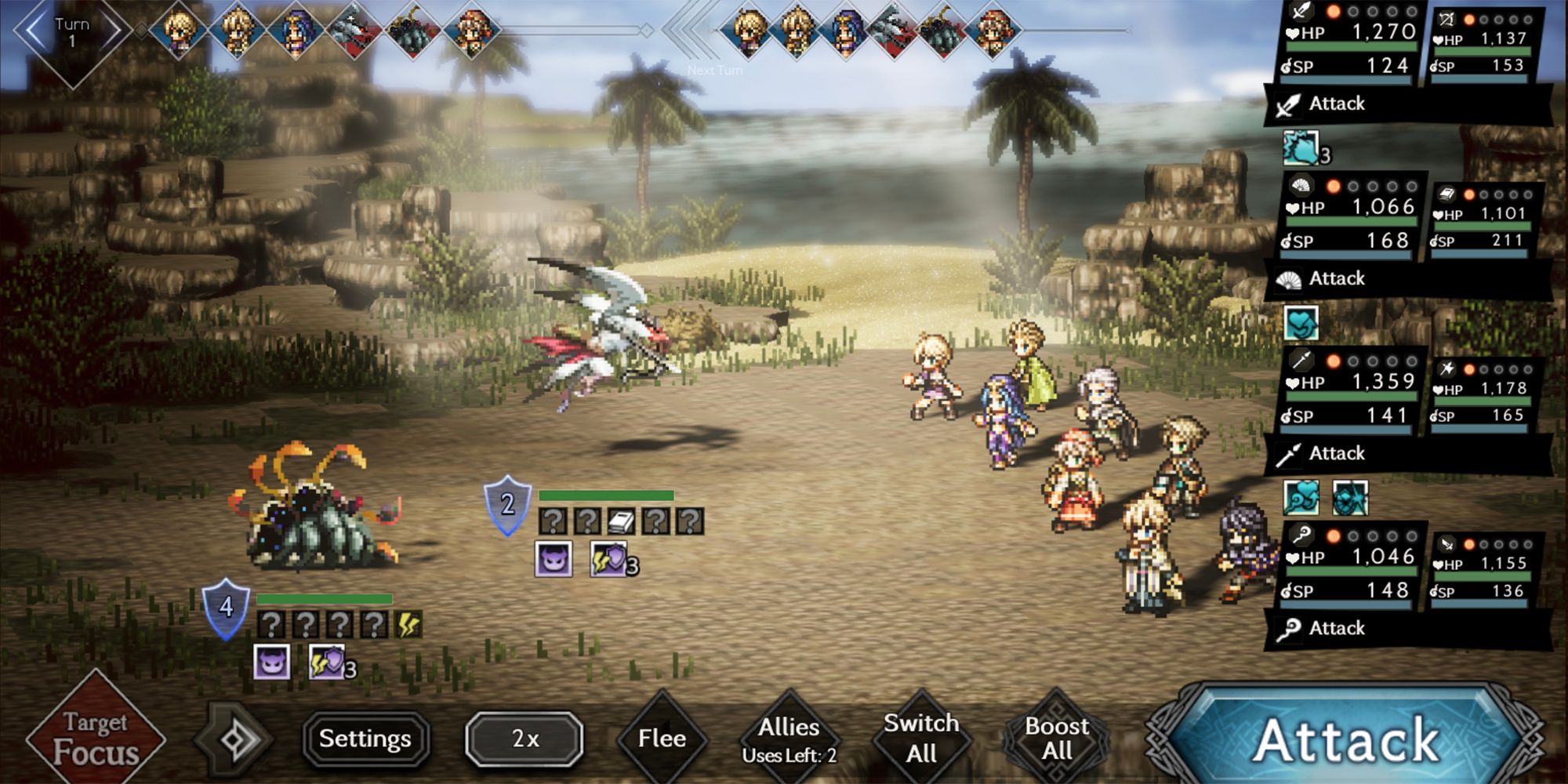 Beginner Tips And Tricks For Octopath Traveler: Champions Of The Continent