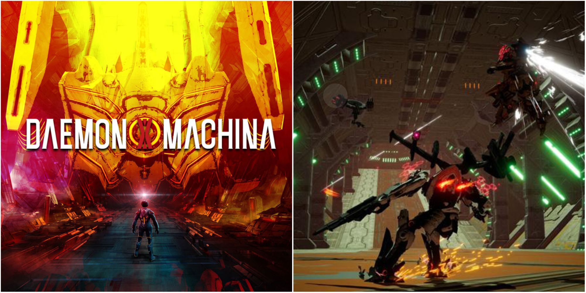 daemon x machina cover & gameplay