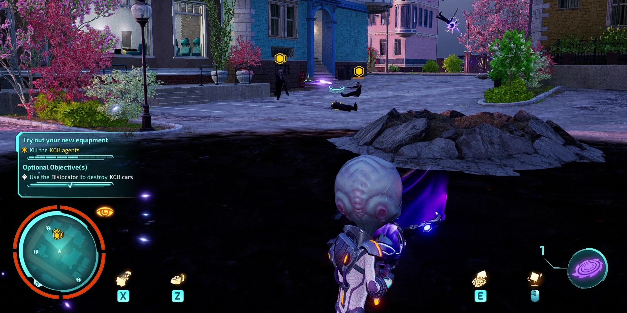 Destroy All Humans 2: Reprobed - The Dislocator Dispatching KGB