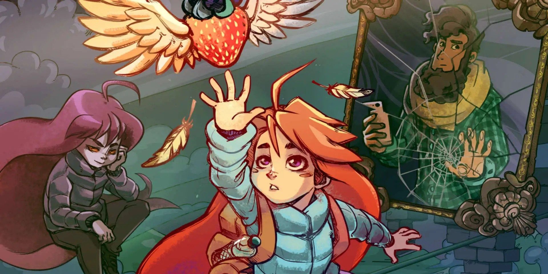 Some promotional art for Celeste