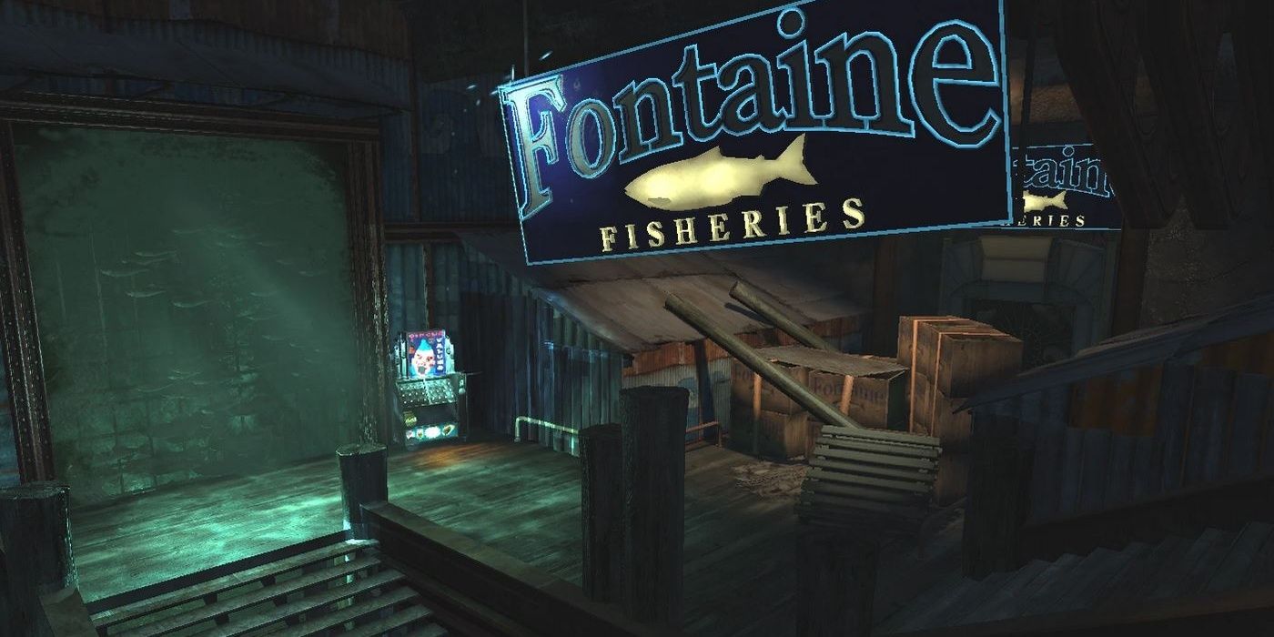 Fontaine Fisheries storefront in BioShock
