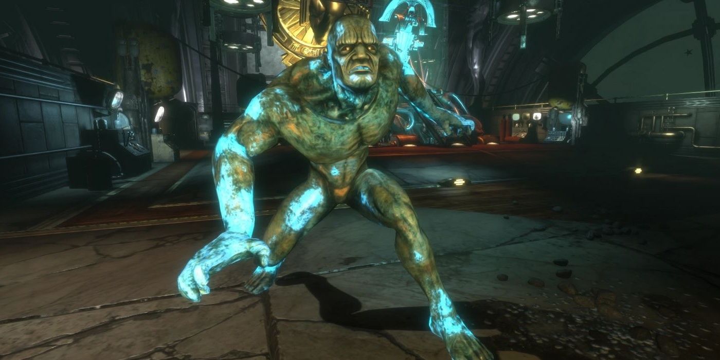 Fontaine's ADAM-enhanced body in BioShock