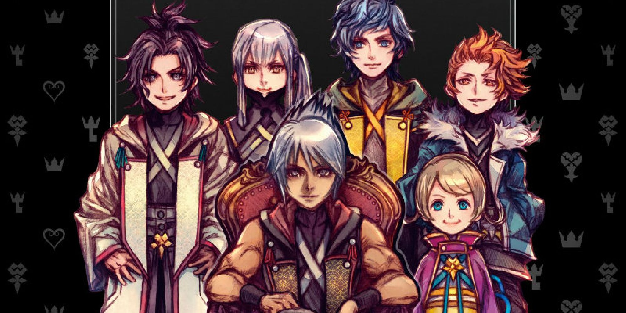 The young cast of Kingdom Hearts Dark Road