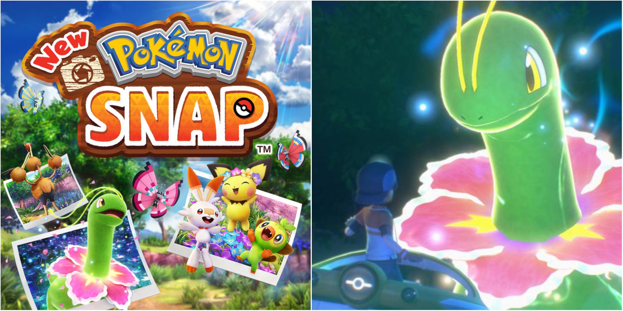 new pokemon snap cover art and gameplay