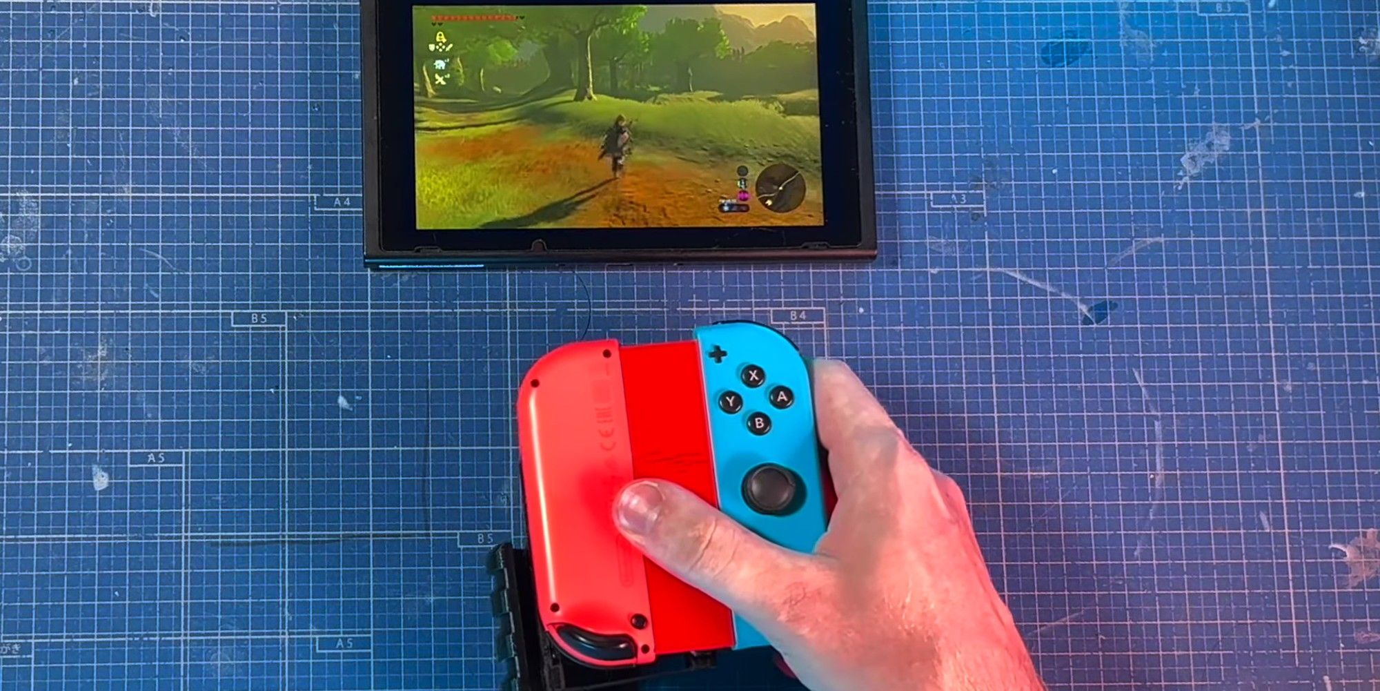 one-handed switch controller