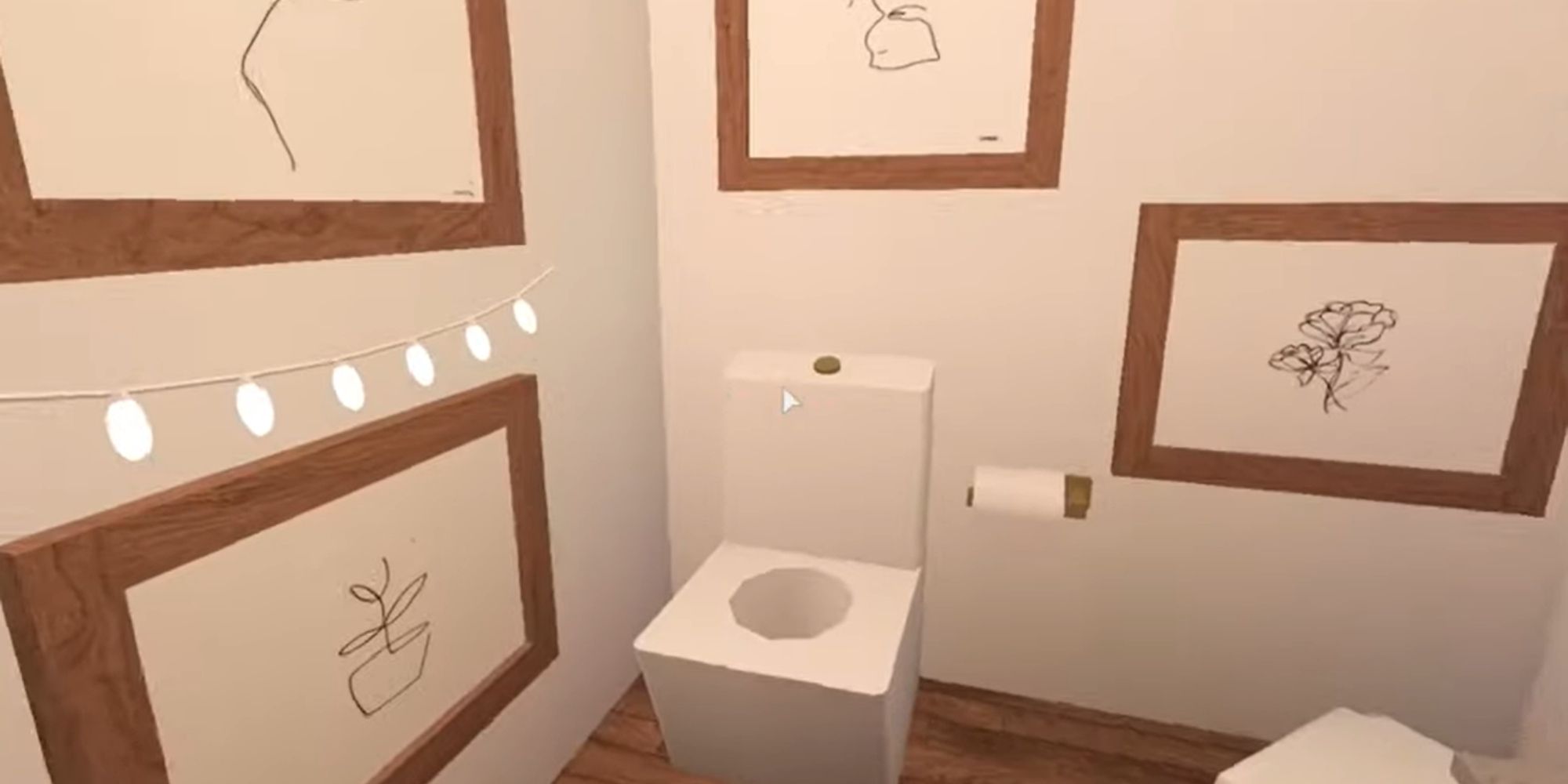 a small roblox toilet