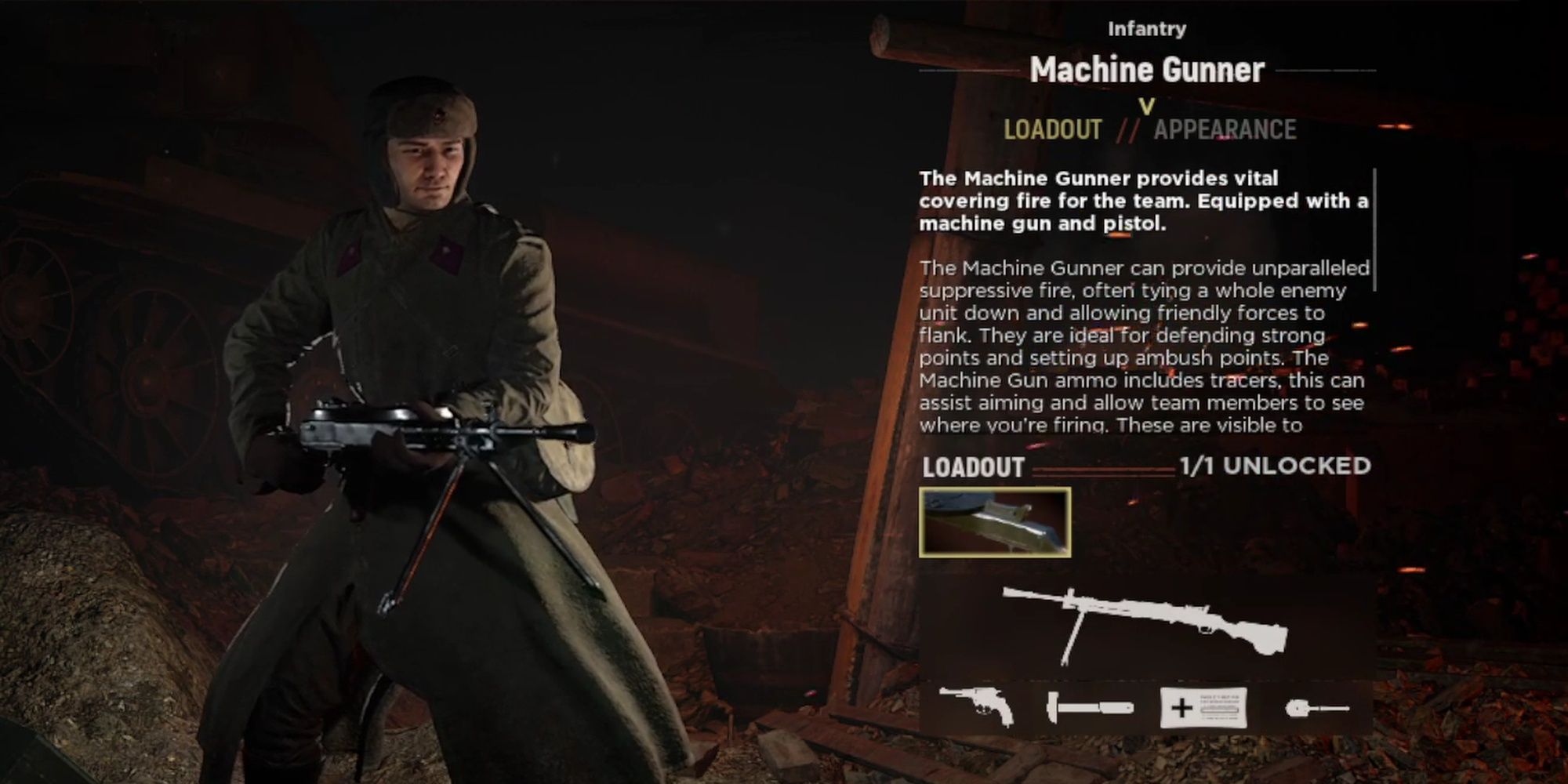 Guide To The Machine Gunner In Hell Let Loose