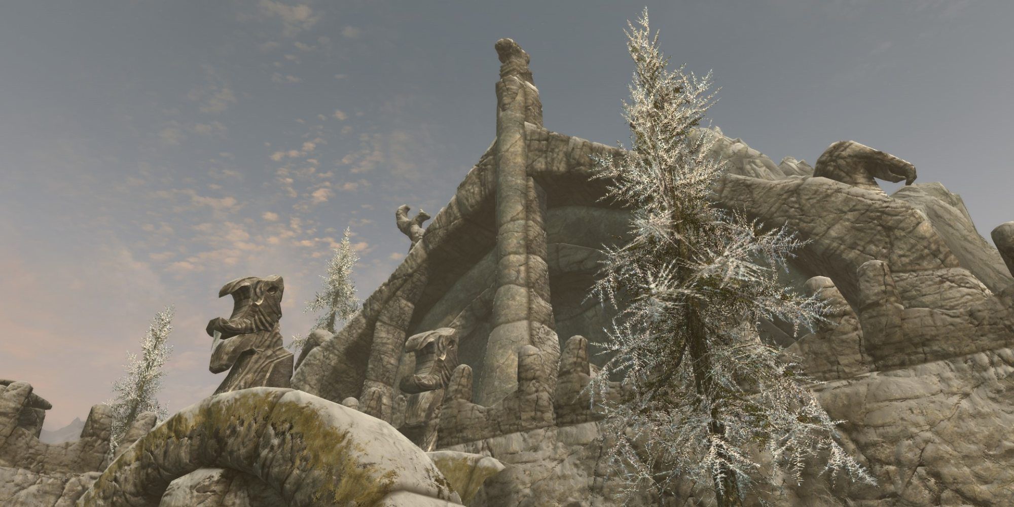 Skyrim screenshot of Forelhost Tomb.
