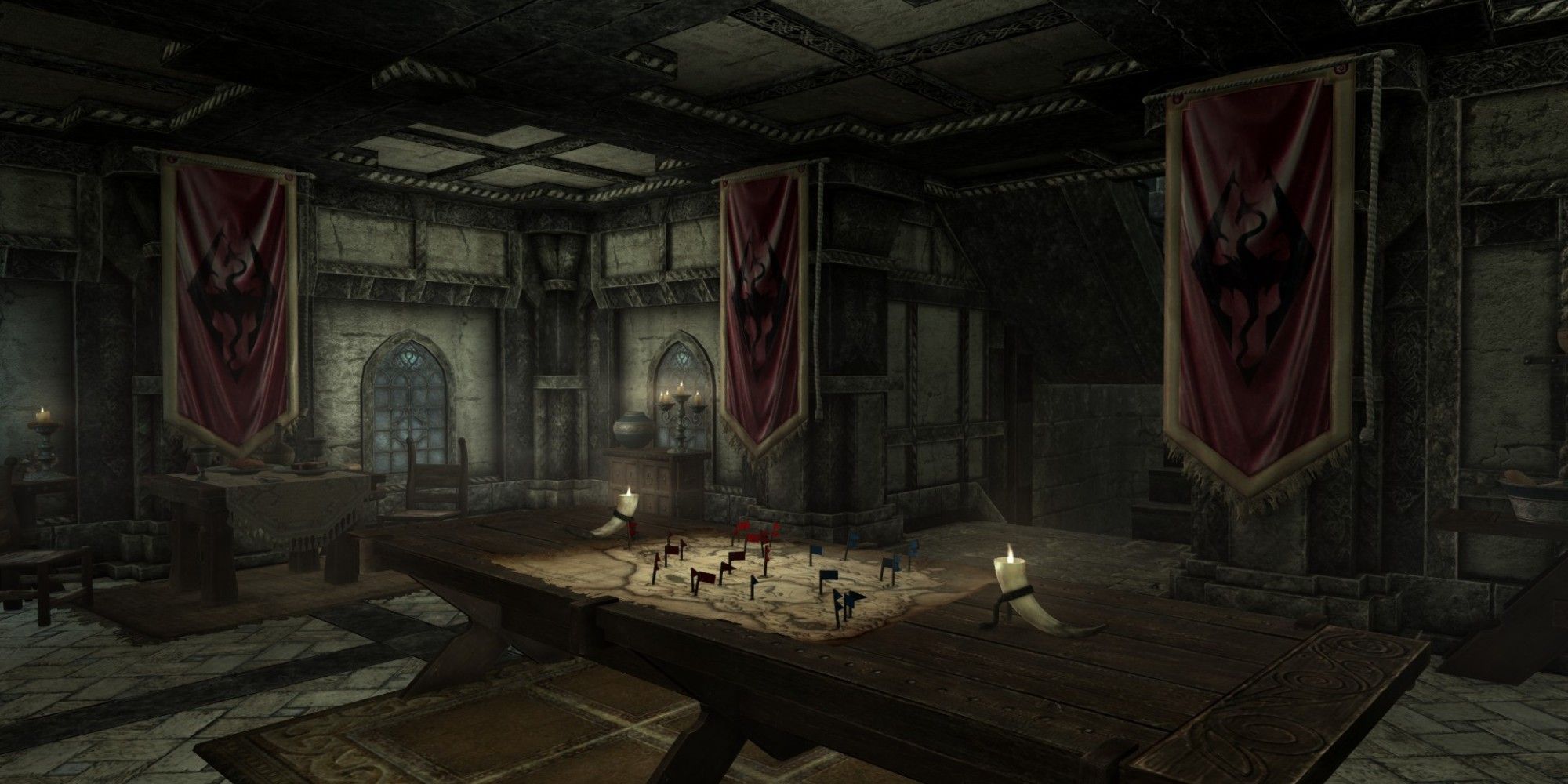 Skyrim screenshot of Thalmor HQ.