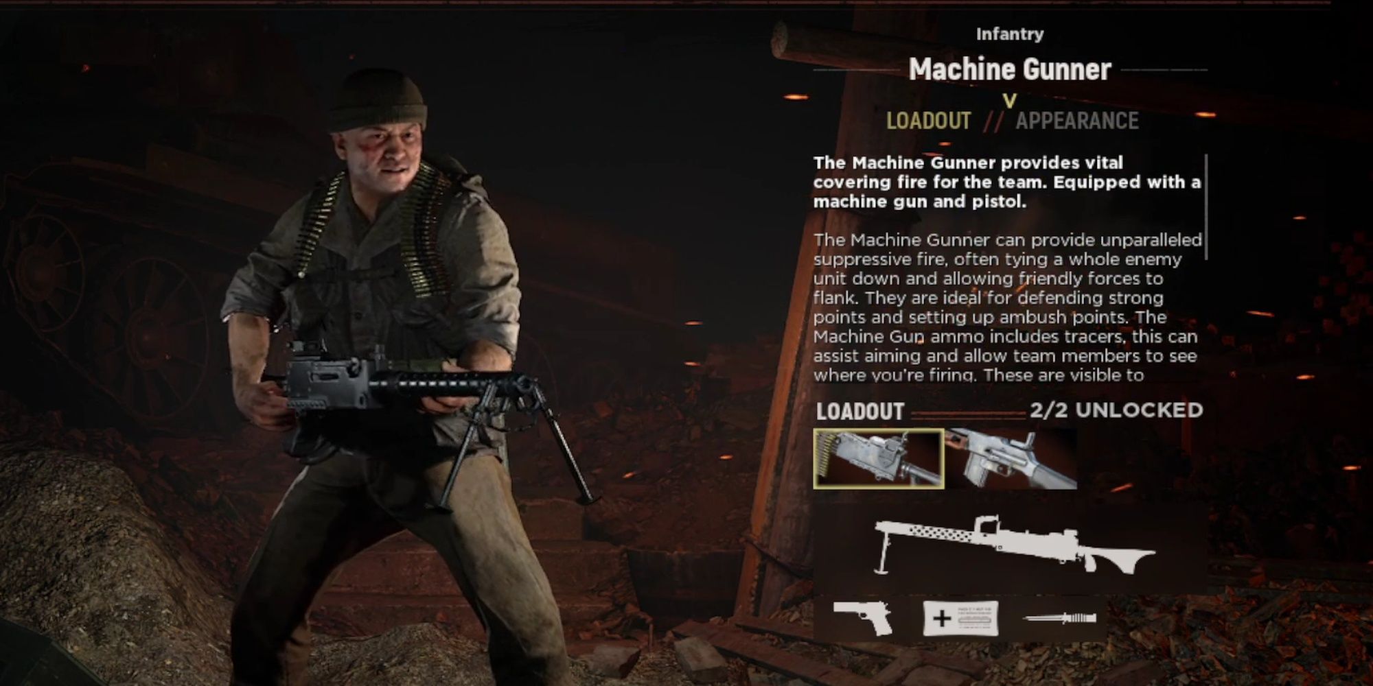 Guide To The Machine Gunner In Hell Let Loose