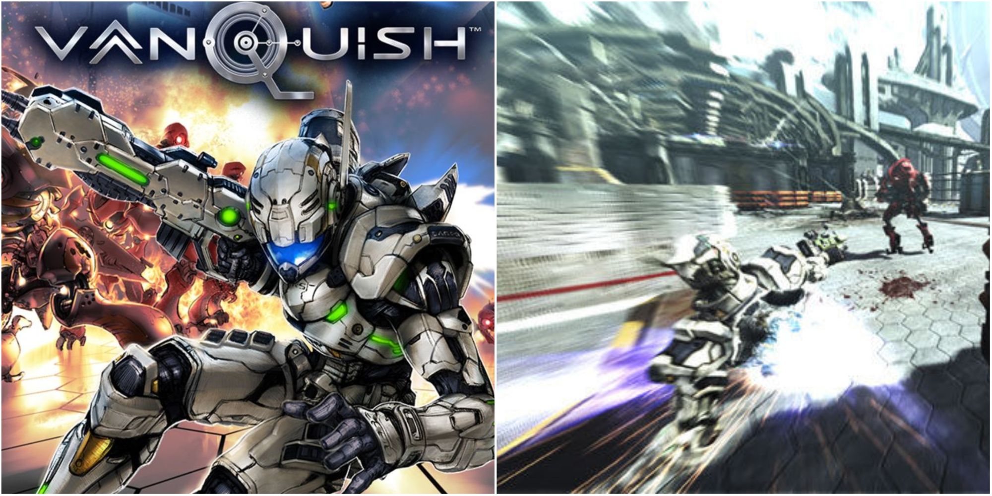 vanquish cover & gameplay