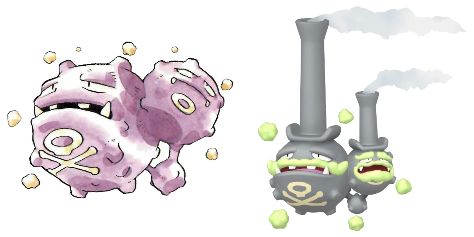 weezing and galarian form